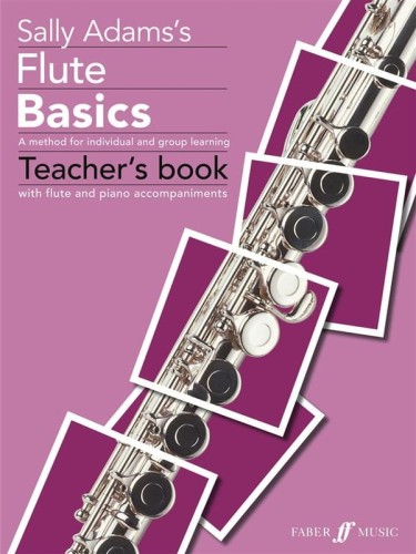 Sally Adams: Flute Basics Teacher's Book - szkoła gry na flecie poprzecznym - podręcznik nauczyciela