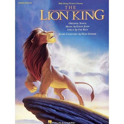 Elton John, Hans Zimmer: The Lion King - muzyka z filmu Król Lew na fortepian