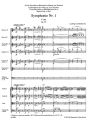 Beethoven: Symphony No. 1 in C major op. 21 - I symfonia C-dur Beethovena - nuty na orkiestrę - partytura
