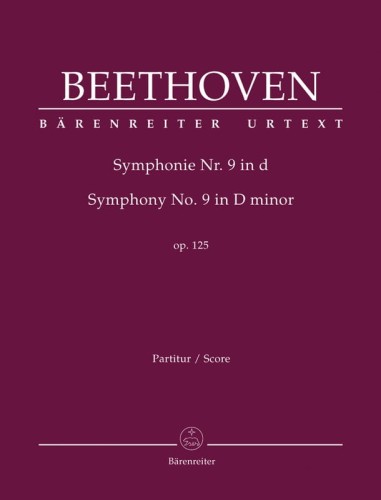 Ludwig van Beethoven: Symphony No. 9 in D minor op. 125 - IX symfonia d-moll Beethovena - nuty na orkiestrę - partytura