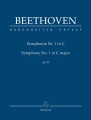 Ludwig van Beethoven: Symphony No. 1 in C major op. 21 - I symfonia C-dur Beethovena - nuty na orkiestrę - partytura studyjna