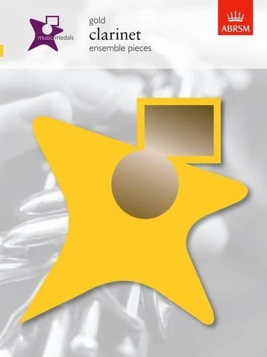 Gold Clarinet Ensemble Pieces - Music Medals - krótkie utwory na duety, tria, kwartety - klarnet