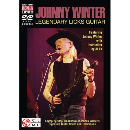 Johnny Winter Legendary Guitar Licks (DVD)