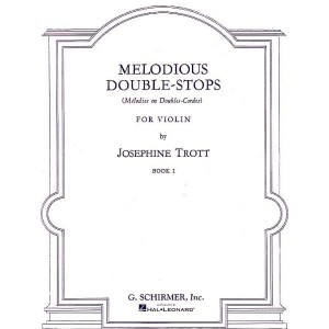 Josephine Trott: Melodious Double-Stops Book 1 (Violin) - zbiór progresywnych ćwiczeń dla średniozaawansowanych skrzypków