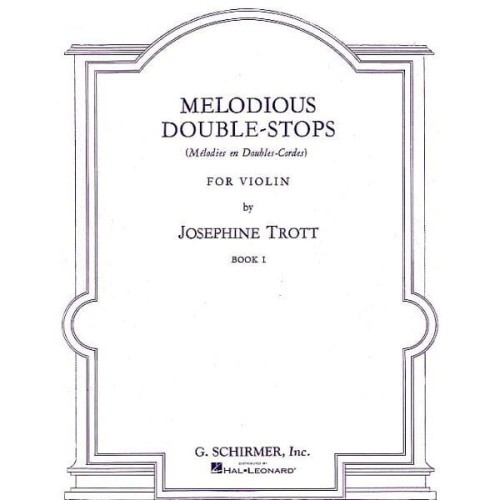 Josephine Trott: Melodious Double-Stops Book 1 (Violin) - zbiór progresywnych ćwiczeń dla średniozaawansowanych skrzypków