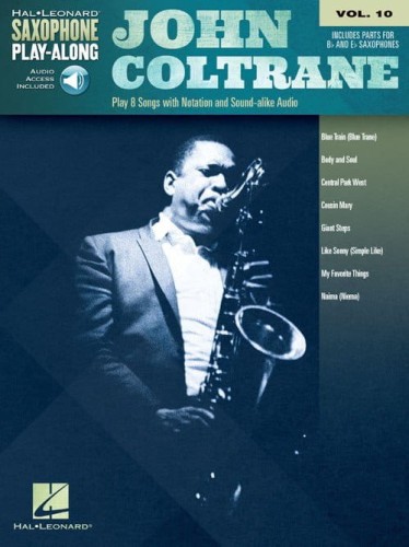 John Coltrane - Saxophone Play-Along Volume 10 - nuty na saksofon altowy i tenorowy (+ audio online)