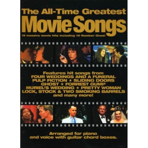 All-Time Greatest Movie Songs - nuty na fortepian i głos + akordy gitarowe