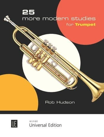 Rob Hudson: 25 More Modern Studies for trumpet - nuty na trąbkę
