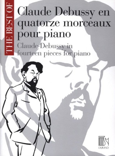 The Best of: Claude Debussy en quatorze morceaux pour piano - in fourteen pieces for piano - nuty na fortepian