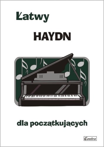 Łatwy Haydn - nuty na fortepian lub keyboard dla początkujących - Agnieszka Górecka
