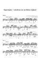 Impromptu variations sur un theme original op. 12 - nuty na gitarę klasyczną - Jan Nepomucen Bobrowicz, Jan Oberbek