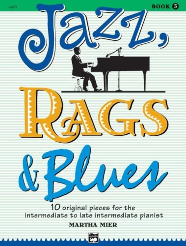 Martha Mier: Jazz, Rags & Blues 3 - nuty na fortepian