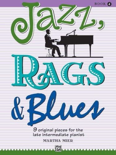 Martha Mier: Jazz, Rags & Blues 4 - nuty na fortepian