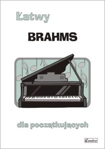 Łatwy Brahms - nuty na fortepian lub keyboard dla początkujących