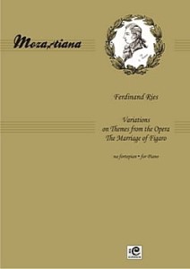 Wariacje na tematy z Wesela Figara op. 51 i op. 66 - nuty na fortepian - Ferdinand Ries, Bogna Czerwińska-Szymula
