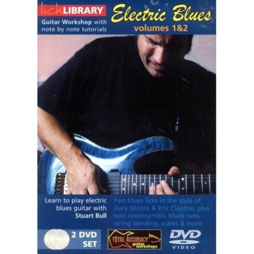 Lick Library - Electric Blues - Volumes 1 And 2 - szkoła gry na gitarze elektrycznej (DVD)