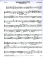 Guy Duijck: Aria for Peter for Bb clarinet and piano - nuty na klarnet z fortepianem