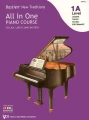 Bastien New Traditions: All In One Piano Course - Level 1A - szkoła gry na pianinie
