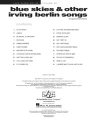 Jazz Piano Solos Volume 48: Blue Skies & other Irving Berlin songs - nuty na fortepian solo