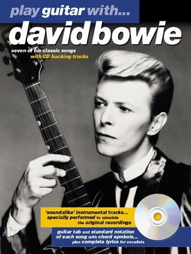 Play Guitar with David Bowie - nuty na gitarę z tabulaturą (+ płyta CD)