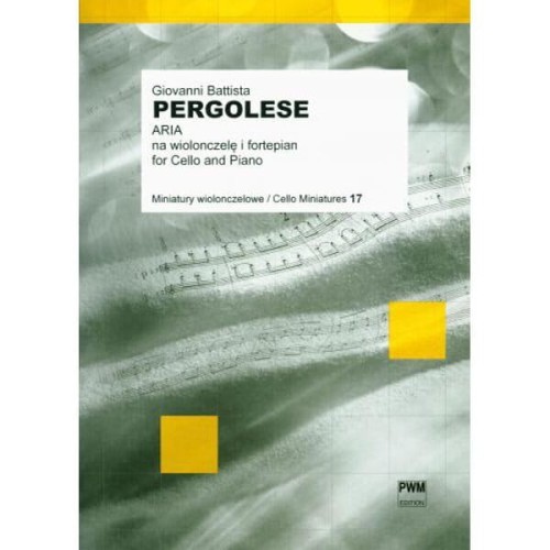 Aria na wiolonczelę i fortepian - Giovanni Battista Pergolesi
