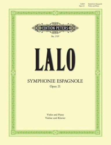 Édouard-Victoire-Antoine Lalo: Symphonie Espagnole op. 21 - nuty na skrzypce i fortepian