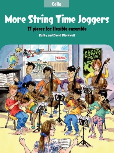 More String Time Joggers Cello - Kathy i David Blackwell - utwory na zespół smyczkowy - partia wiolonczeli