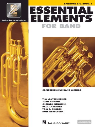 Essential Elements 2000 for Band: Baritone B.C. Book 1 (+ audio online) - szkoła na baryton przygotowująca do gry w orkiestrze dętej