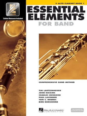 Essential Elements 2000 for Band: Eb Alto Clarinet Book 1 (+ audio online) - szkoła na klarnet altowy przygotowująca do gry w orkiestrze dętej