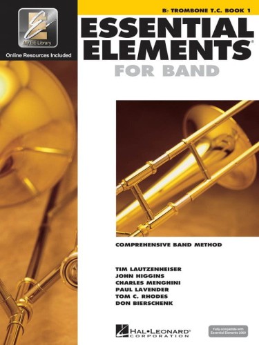Essential Elements 2000 for Band: Bb Trombone T.C. Book 1 (+ audio online) - szkoła na puzon B przygotowująca do gry w orkiestrze dętej