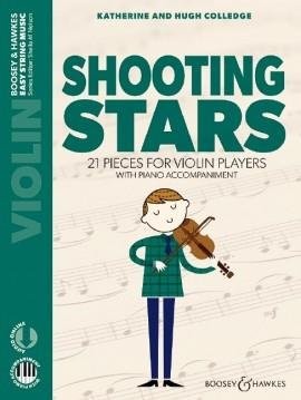 Shooting Stars - 21 pieces for Violin players - Colledge (+ audio online) - nuty na skrzypce z fortepianem - Katherine and Hugh Colledge
