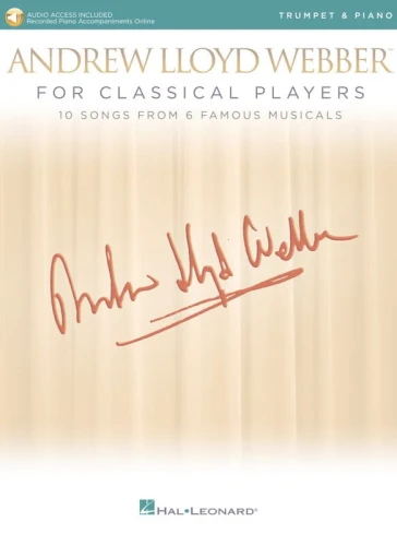 Andrew Lloyd Webber for Classical Players: Trumpet and Piano (+ audio online) - nuty na trąbkę i fortepian