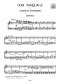 Gaetano Donizetti: Don Pasquale - opera - nuty na głos, chór i fortepian
