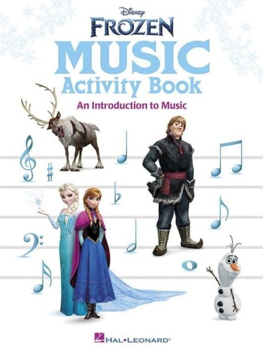 Disney Frozen Music Activity Book - wprowadzenie do muzyki na podstawie piosenek z filmów Kraina Lodu