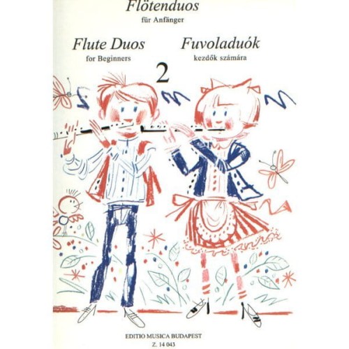 Flute Duos for Beginners 2 - Laszlo Csupor - duety fletowe dla początkujących