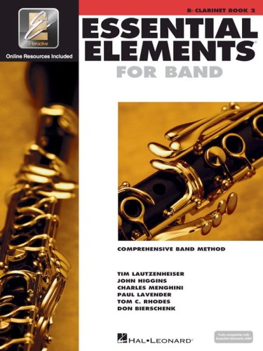 Essential Elements 2000 for Band: Bb Clarinet Book 2 (+ audio online) - szkoła na klarnet przygotowująca do gry w orkiestrze dętej