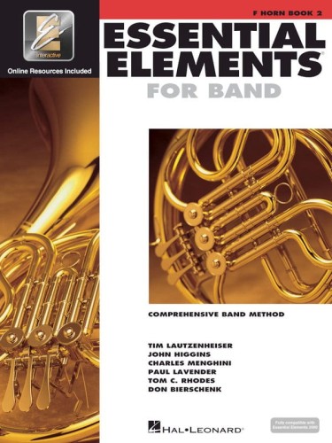 Essential Elements 2000 for Band: F Horn Book 2 (+ audio online) - szkoła na róg (waltornię) przygotowująca do gry w orkiestrze dętej