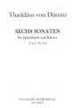 Thaddäus von Durnitz - Sechs Sonaten fur Quintfagott und Klavier - część 1 (1-2) - sonaty na fagottino i fortepian