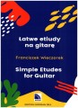 Łatwe etiudy na gitarę - Franciszek Wieczorek - nuty na gitarę klasyczną