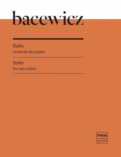 Grażyna Bacewicz: Suita na dwoje skrzypiec - nuty na duet skrzypcowy