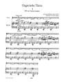 Johannes Brahms: Ungarische Tanze (WoO 1) fur Violine und Klavier - dwanaście tańców węgierskich - nuty na skrzypce z fortepianem