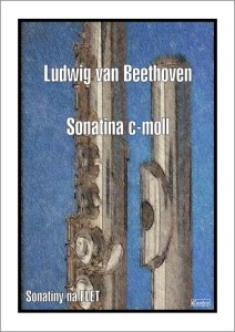 Ludwig van Beethoven: Sonatina c-moll - nuty na flet poprzeczny z fortepianem
