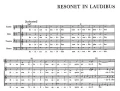 Bartłomiej Pękiel: Magnum nomen Domini, Resonet in laudibus - nuty na chór mieszany a cappella (partytura studyjna)