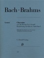 Jan Sebastian Bach, Johannes Brahms: Chaconne from Partita No. 2 in D Minor for Piano left hand; Ciaccona 5 część partity d-moll BWV 1004 - nuty na fortepian wersja na lewą rękę