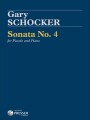 Gary Schocker: Sonata No. 4 for Piccolo and Piano - nuty na flet piccolo z fortepianem