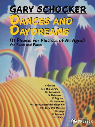 Gary Schocker: Dances and Daydreams for Flute and Piano - 11 Pieces for Flutists Of All Ages - nuty na flet poprzeczny z fortepianem