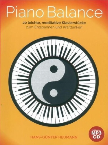 Piano Balance (+ płyta Mp3 CD) - 20 leichte meditative Klavierstucke - Hans-Gunter Heumann - nuty na fortepian