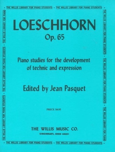 Carl Albert Löschhorn (Loeschhorn): Studies for Piano op. 65 - etiudy na fortepian op. 65