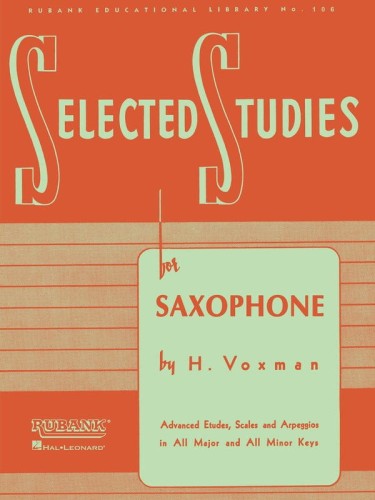 Selected Studies for Saxophone by Himie Voxman - nuty na saksofon