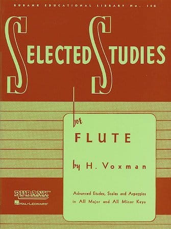 Selected Studies for Flute by Himie Voxman - nuty na flet poprzeczny